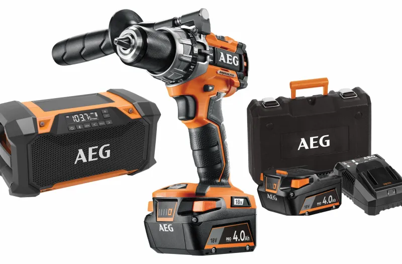 New Perceuse percussion compacte 18V Brushless AEG