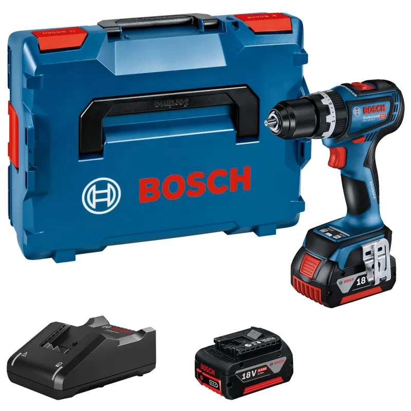 Online BOSCH PROFESSIONAL Perceuse visseuse à percussion sans fil GSB 18V-90C (2x4Ah)