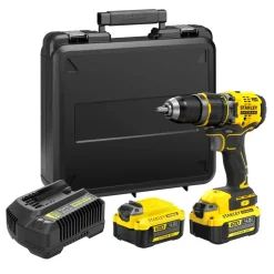 Clearance STANLEY Perceuse visseuse à percussion V20 Lithium 18V -2 batteries