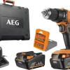 New AEG Perceuse visseuse à percussion 18V BSB 18G4-402 LK3