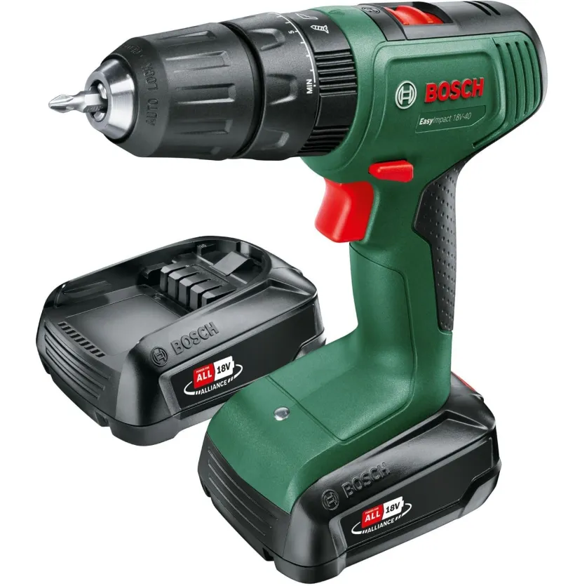 Discount BOSCH Perceuse-visseuse à percussion EasyImpact 18V-40 -