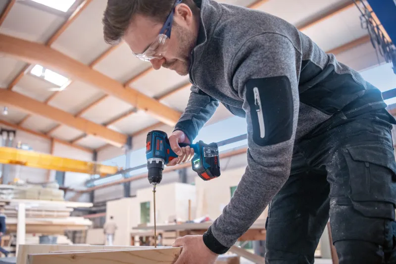 Best BOSCH PROFESSIONAL Perceuse-visseuse sans fil GSR 18V Brushless (2x4,0 Ah)
