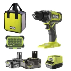 New RYOBI Perceuse-visseuse sans fil 18V (1x4,0 Ah + 1x1,5 Ah)