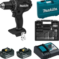 Outlet MAKITA Perceuse visseuse 18V Li-Ion DDF482FX1B 3Ah Ø13mm