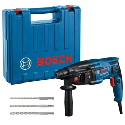 Clearance BOSCH PROFESSIONAL Perforateur GBH 2-21 720W 2J + Set de 3 forets SDS-Plus