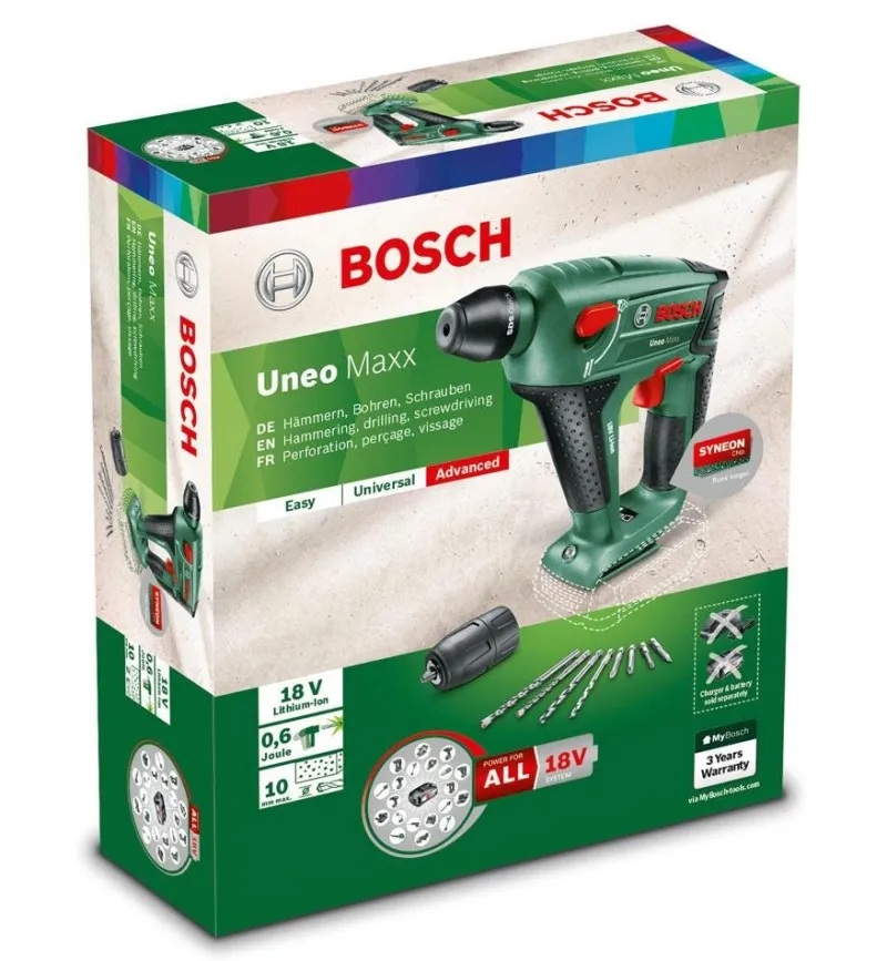 Outlet BOSCH Perforateur sans fil Uneo Maxx 18V outil seul