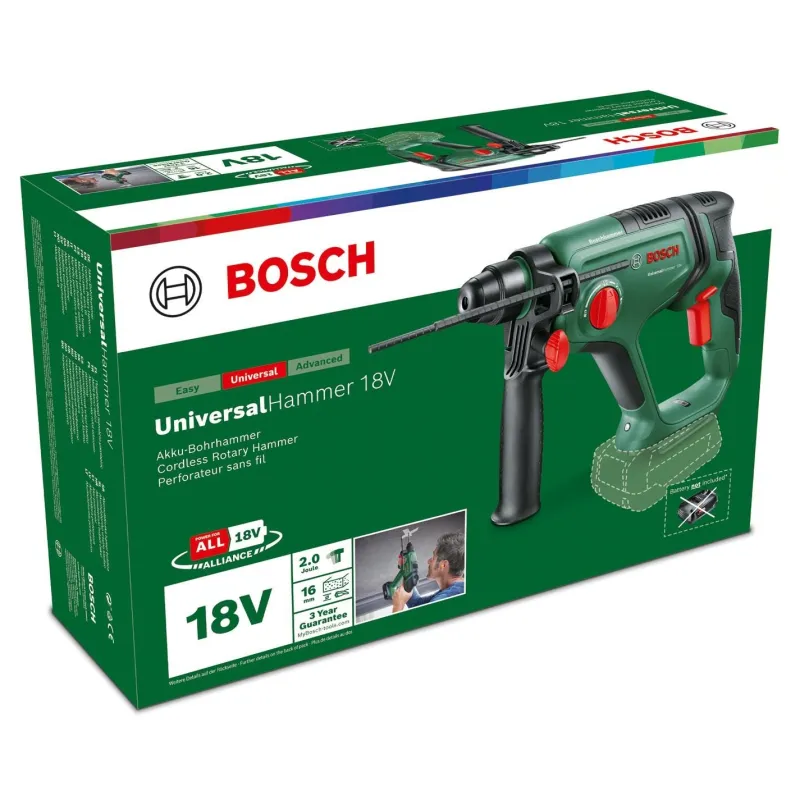 Online BOSCH Perforateur sans fil UniversalHammer 18V sans batterie