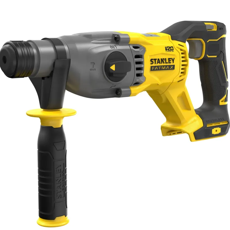 Clearance STANLEY Perforateur SDS V20 + 2J BRUSHLESS Lithium 18V Sans batterie