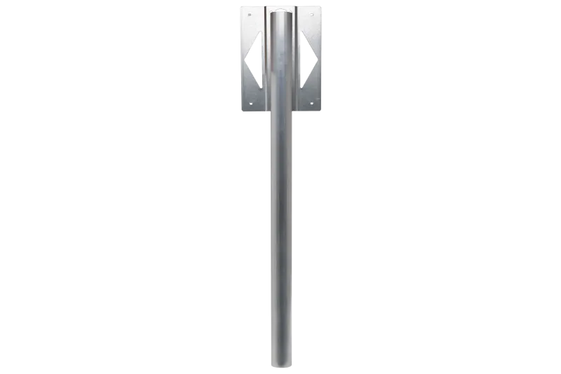 New RENZ Pied aluminium à sceller 116 cm