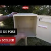 Clearance RENZ Pied aluminium à sceller vert
