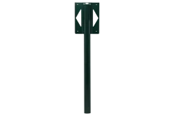 Clearance RENZ Pied aluminium à sceller vert