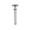 Discount Pied de meuble réglable Ø30mm H.210-350mm acier époxy blanc