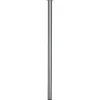 Clearance Pied rond embout plastique taraudé M10 Ø30x700 mm gris alu