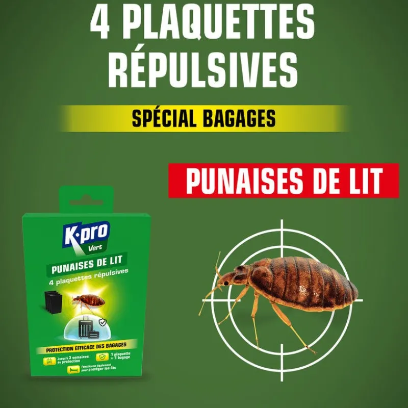 Hot Piège contre les punaises de lit (x4)