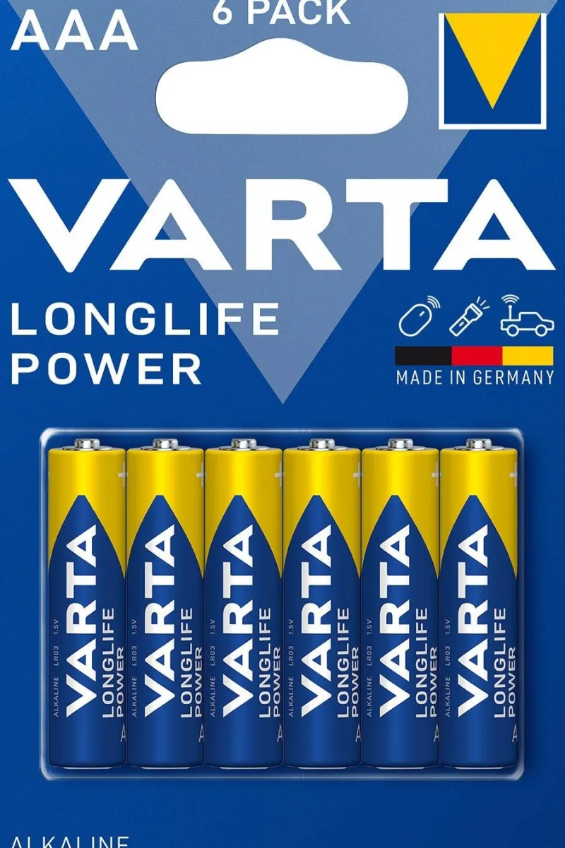 Best VARTA Pile alcaline Longlife Power AAA (x6)