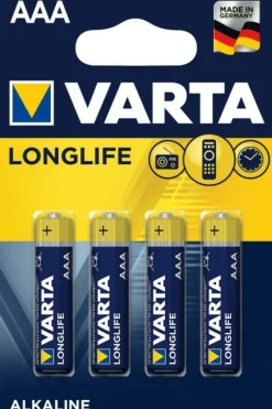Best VARTA Piles alcalines LR03 AAA Longlife (x4)