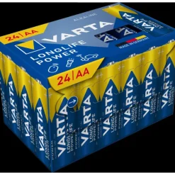 Clearance VARTA Piles alcalines LR6 AA Longlife Power (x24)
