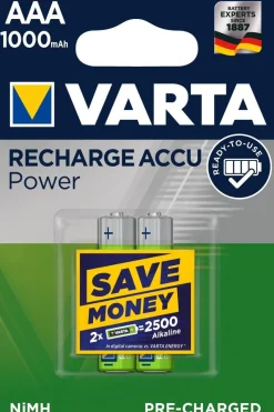 Discount VARTA Piles rechargeables AAA HR03 1000 mAh