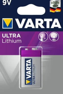 VARTA Pile 9V Lithium
