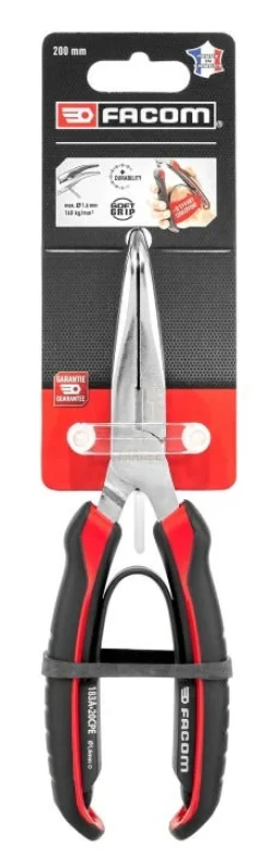 Discount FACOM Pince à becs demi ronds coudés effilés 200 mm