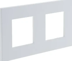Sale SCHNEIDER Plaque de finition Unica Déco blanche 2 postes