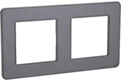Clearance ZENITECH Plaque 2 postes kouro