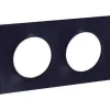 Online Plaque 2 postes styl Odace gris anthracite