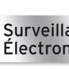 Discount CHAPUIS Plaque signalétique "Surveillance électronique"