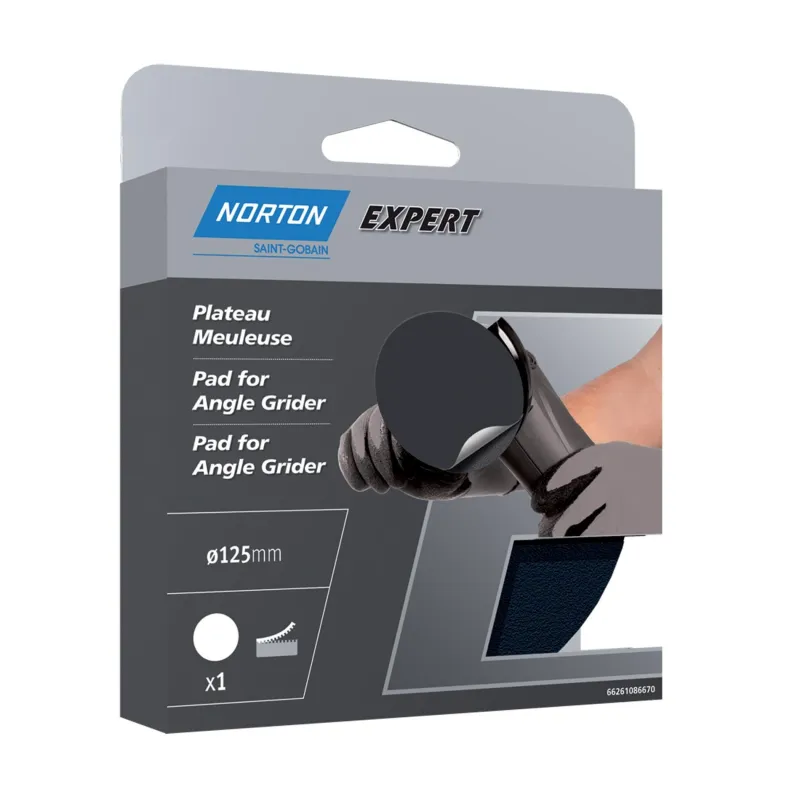 Discount NORTON Plateau de ponçage Ø125, Selfgrip, disque meuleuse angle