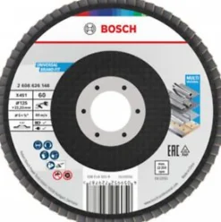 New BOSCH 15 Plateaux à lamelles X451 Plat Ø125mm G60