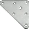 Discount Platine de fixation M8 acier zingué 90x90x120mm