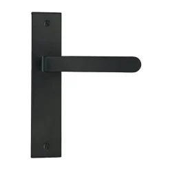 Discount Poignée de porte Onyx Bec de Cane zamak noir mat 165mm