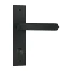 Discount Poignée de porte Onyx fonction condamnation zamak noir 165mm
