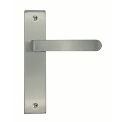 Best Poignée de porte Onyx zamak Bec de Cane Nickelé Satiné 165mm