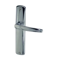 Clearance Poignée de porte sur plaque blois zamak sans trou 165mm