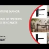 Discount Poignée de porte sur plaque Kaza Finition Basalt noir Clé L