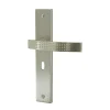Hot Poignée de porte sur plaque monza zamak serrure 195mm