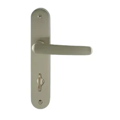 Discount Poignée de porte sur plaque nina zamak condamnation 165mm