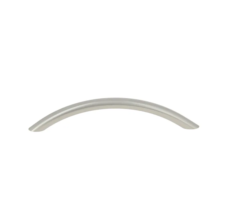 New Poignée entraxe 128 mm en acier finition inox x2