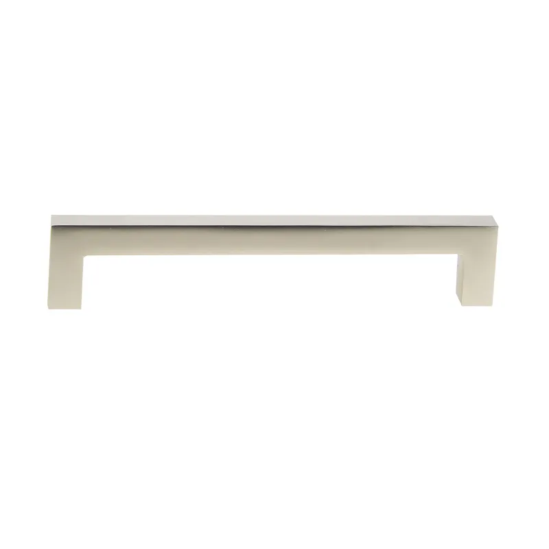 Outlet Poignée entraxe 128 mm en aluminium nickel velours x2
