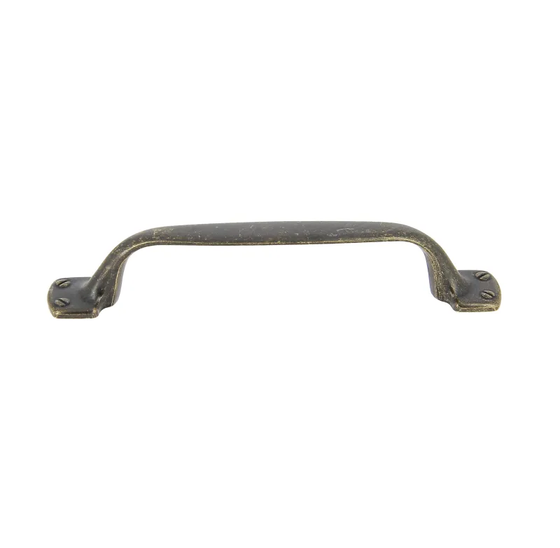New Poignée entraxe 96 mm en zamak laitonné vieilli mat x2