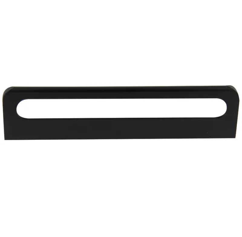 Best Poignée fixation invisible entraxe 160 mm aluminium noir x2