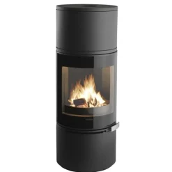 Discount INVICTA Poêle à bois Alcor étanche - Tout fonte noir