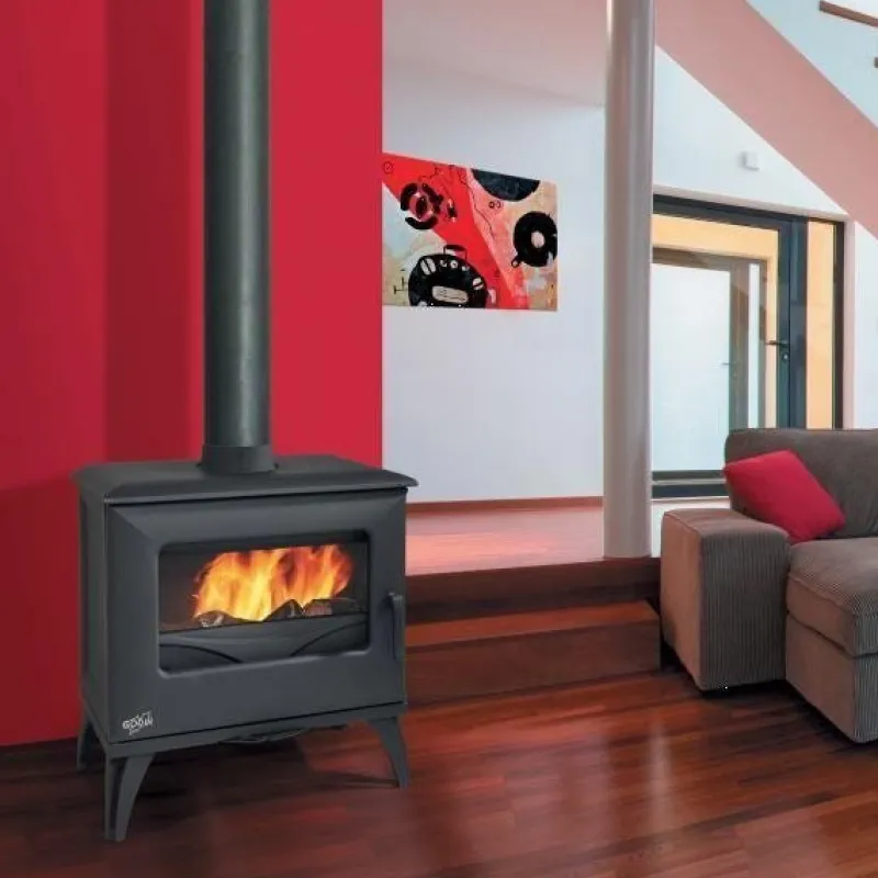 Best GODIN Poêle à bois Le Cube 6,5 kW
