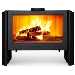 Outlet LACUNZA Poêle à bois Léon anthracite
