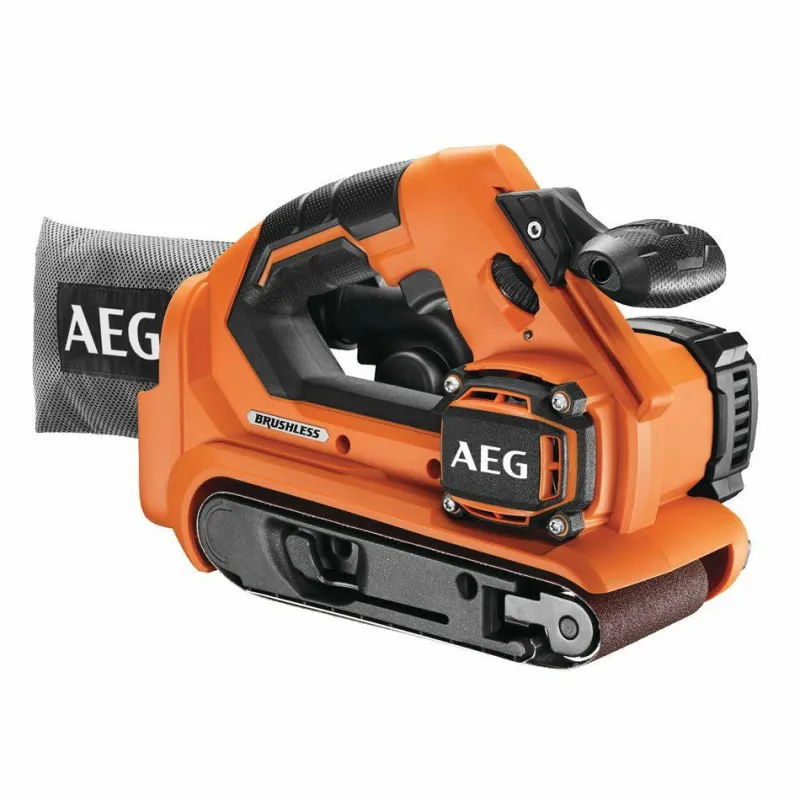 Best AEG Ponceuse à bande brushless 18V