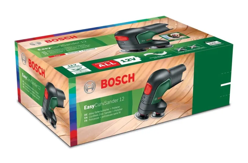 Online BOSCH Ponceuse à disque sans fil EasyCurvSander12 outil seul