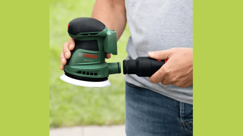 Outlet BOSCH Ponceuse excentrique sans-fil EasyOrbit 18V-10 (pdt seul)