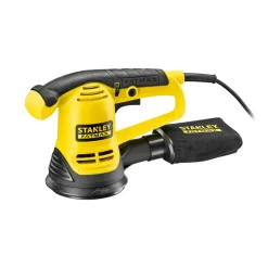 Hot STANLEY Ponceuse excentrique 480W 125mm 10 abrasifs maille