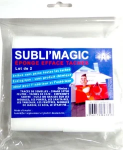 Discount Éponge efface tâches Subli'Magic (x2)